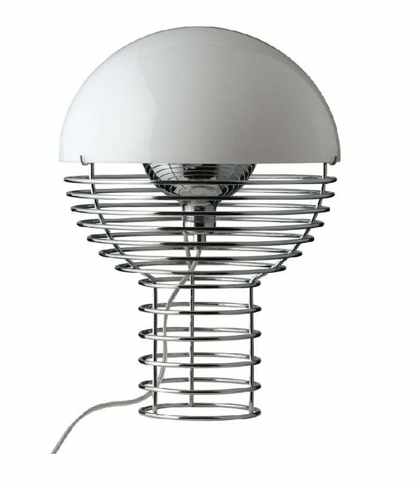 Verpan Wire Tischleuchte Verner Panton Ausstellungsmodell small