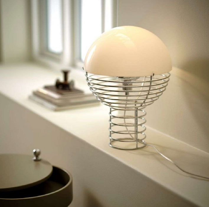 Verpan Wire Tischleuchte Verner Panton Ausstellungsmodell small