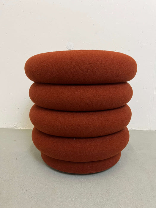 Ferm Living Pouf round Stoff Tonus Ausstellungsmodell