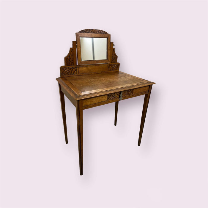 Vintage Art Nouveau dressing table solid wood