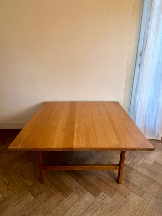 Vintage Couchtisch Club Tisch Hans J. Wegner für Andreas Tuck 1960 Eiche