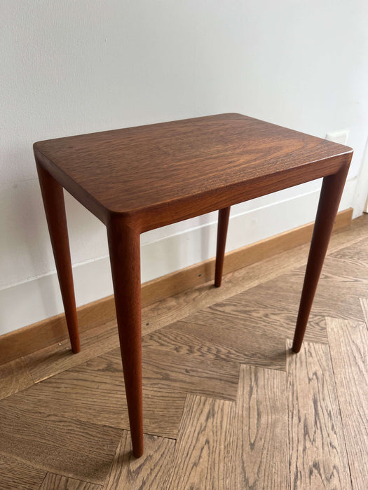 Vintage Beistelltisch Teak Haslev Møbler 60er Jahre