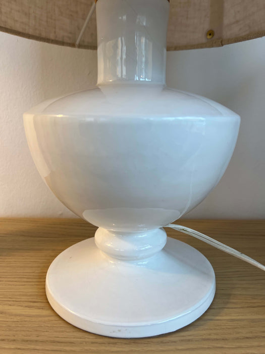 Vintage table lamp small Murano glass Italy 70s 