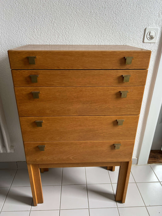 Vintage chest of drawers Børge Mogensen by Karl Andersson Sweden 60s oak